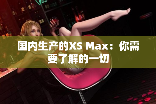 国内生产的XS Max：你需要了解的一切