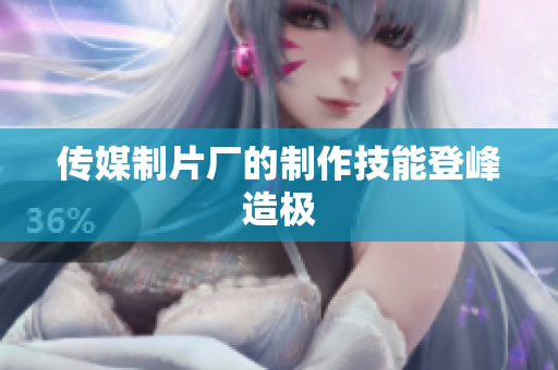 传媒制片厂的制作技能登峰造极