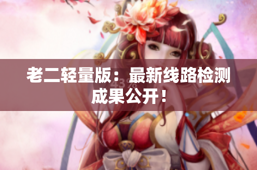 老二轻量版：最新线路检测成果公开！