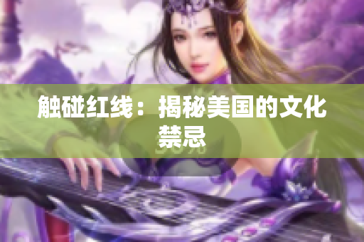 触碰红线：揭秘美国的文化禁忌