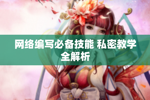 网络编写必备技能 私密教学全解析