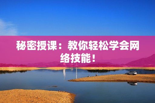 秘密授课：教你轻松学会网络技能！