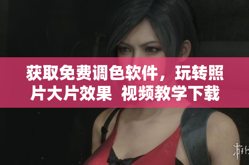 获取免费调色软件，玩转照片大片效果  视频教学下载