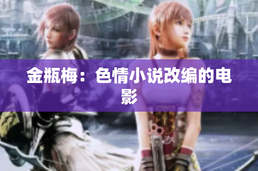 金瓶梅：色情小说改编的电影