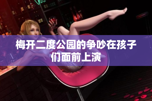 梅开二度公园的争吵在孩子们面前上演