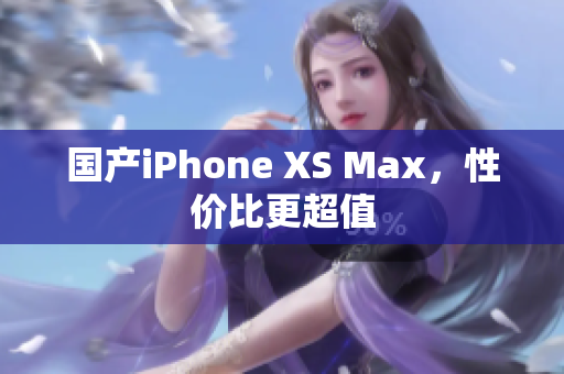 国产iPhone XS Max，性价比更超值