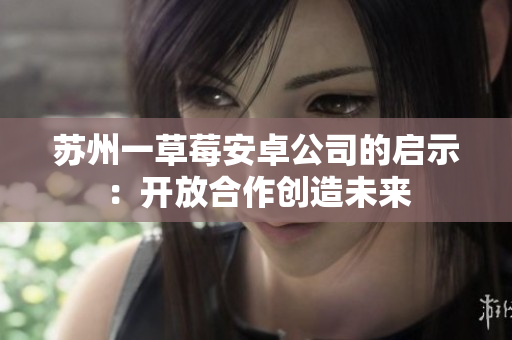 苏州一草莓安卓公司的启示：开放合作创造未来