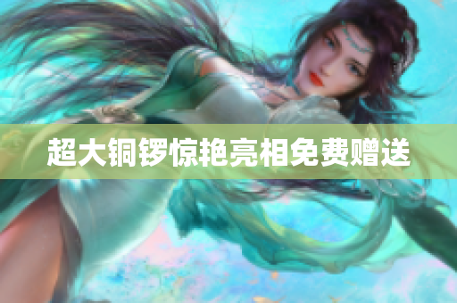 超大铜锣惊艳亮相免费赠送