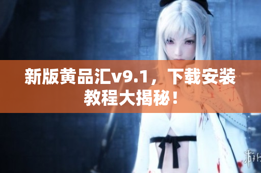 新版黄品汇v9.1，下载安装教程大揭秘！