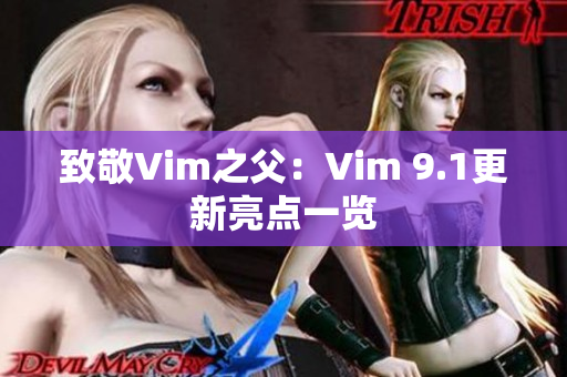 致敬Vim之父：Vim 9.1更新亮点一览