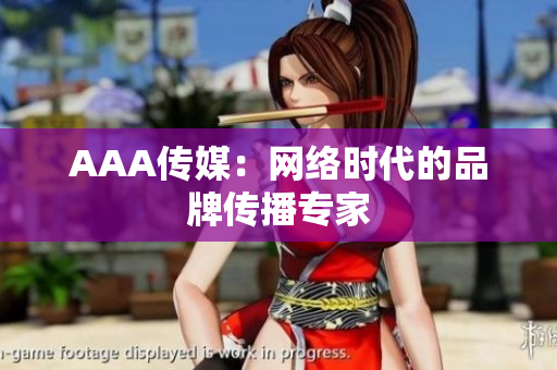 AAA传媒：网络时代的品牌传播专家