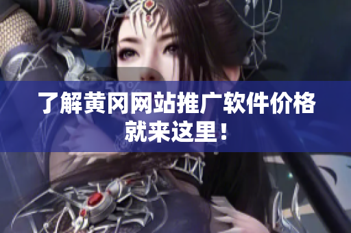 了解黄冈网站推广软件价格就来这里！
