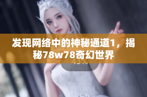 发现网络中的神秘通道1，揭秘78w78奇幻世界