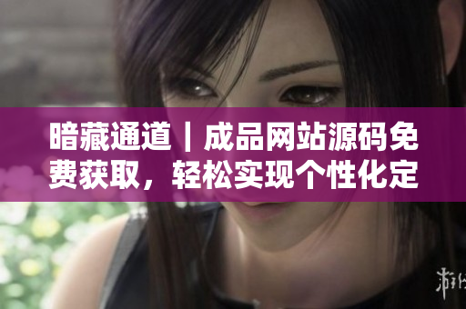 暗藏通道｜成品网站源码免费获取，轻松实现个性化定制