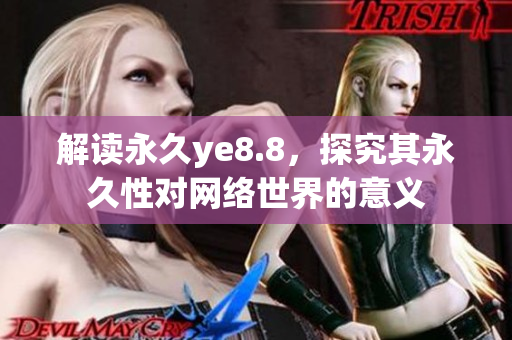 解读永久ye8.8，探究其永久性对网络世界的意义