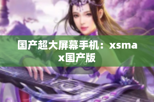 国产超大屏幕手机：xsmax国产版
