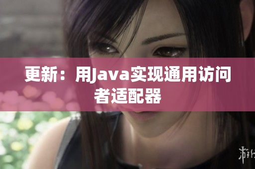更新：用Java实现通用访问者适配器