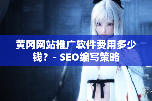 黄冈网站推广软件费用多少钱？- SEO编写策略
