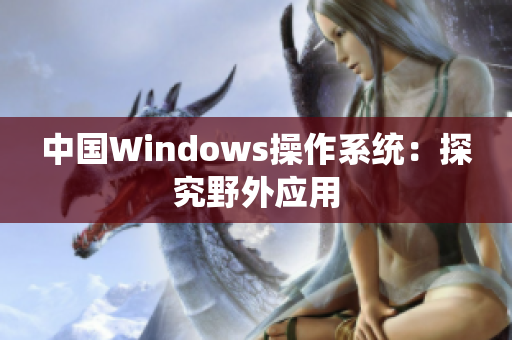 中国Windows操作系统：探究野外应用
