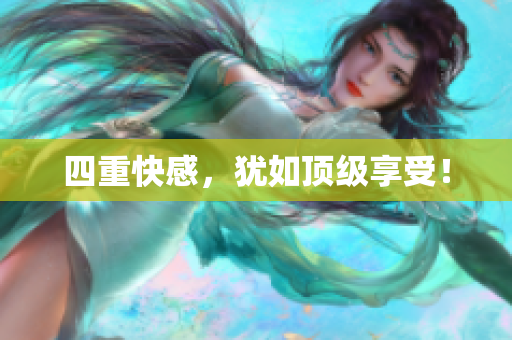 四重快感，犹如顶级享受！