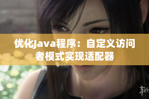 优化Java程序：自定义访问者模式实现适配器