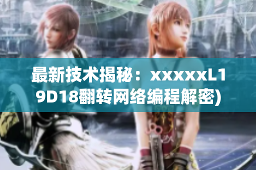 最新技术揭秘：xxxxxL19D18翻转网络编程解密)