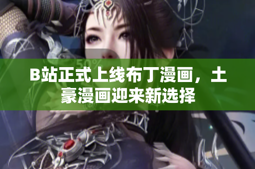 B站正式上线布丁漫画，土豪漫画迎来新选择