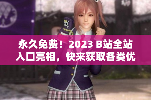 永久免费！2023 B站全站入口亮相，快来获取各类优质视频资源！