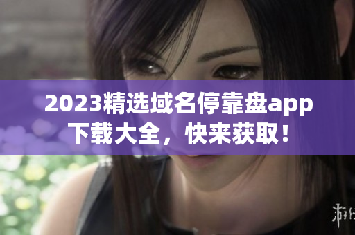 2023精选域名停靠盘app下载大全，快来获取！