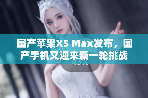 国产苹果XS Max发布，国产手机又迎来新一轮挑战