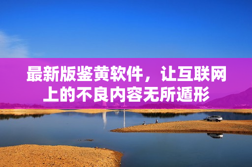 最新版鉴黄软件，让互联网上的不良内容无所遁形
