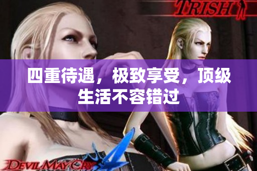 四重待遇，极致享受，顶级生活不容错过
