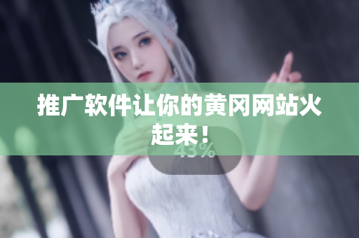 推广软件让你的黄冈网站火起来！