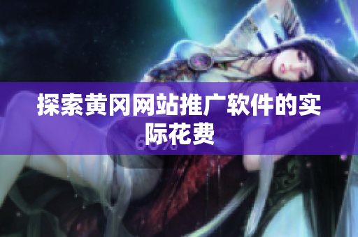 探索黄冈网站推广软件的实际花费