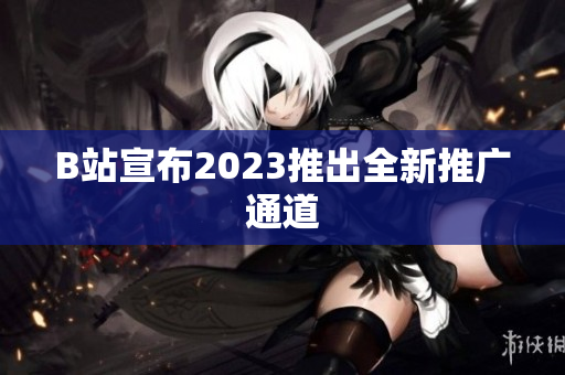 B站宣布2023推出全新推广通道
