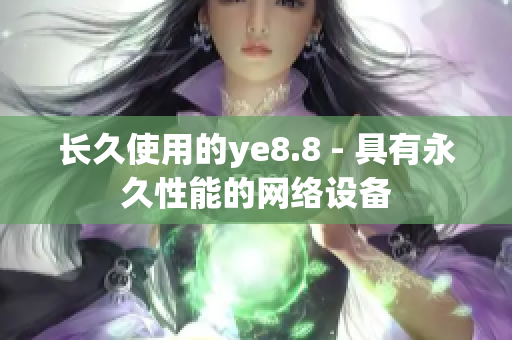 长久使用的ye8.8 - 具有永久性能的网络设备