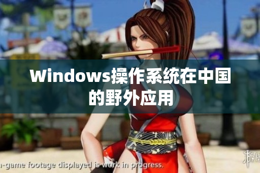 Windows操作系统在中国的野外应用