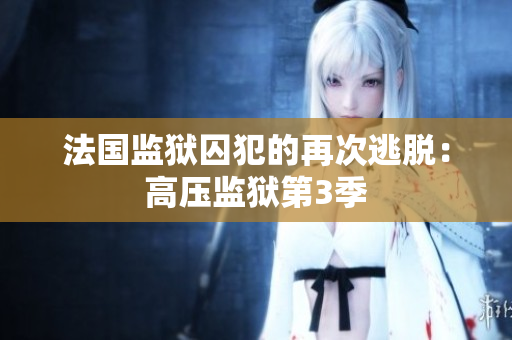 法国监狱囚犯的再次逃脱：高压监狱第3季
