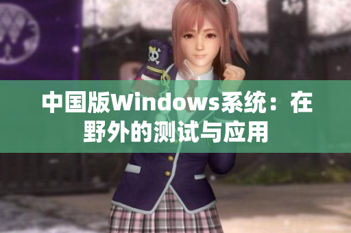 中国版Windows系统：在野外的测试与应用