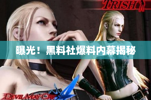曝光！黑料社爆料内幕揭秘