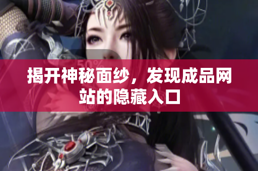 揭开神秘面纱，发现成品网站的隐藏入口