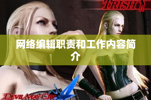 网络编辑职责和工作内容简介