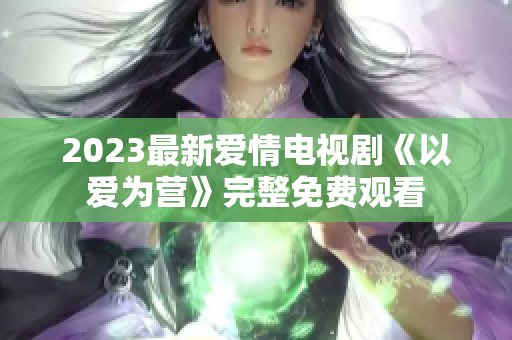 2023最新爱情电视剧《以爱为营》完整免费观看