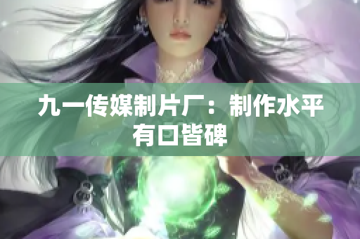 九一传媒制片厂：制作水平有口皆碑