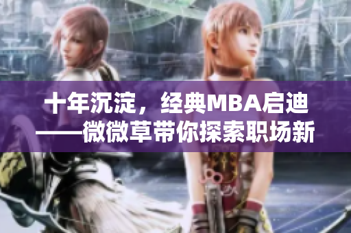 十年沉淀，经典MBA启迪——微微草带你探索职场新视野