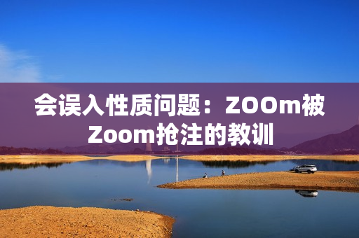 会误入性质问题：ZOOm被Zoom抢注的教训