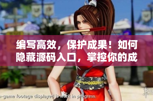 编写高效，保护成果！如何隐藏源码入口，掌控你的成品网站