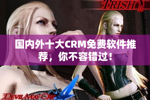 国内外十大CRM免费软件推荐，你不容错过！