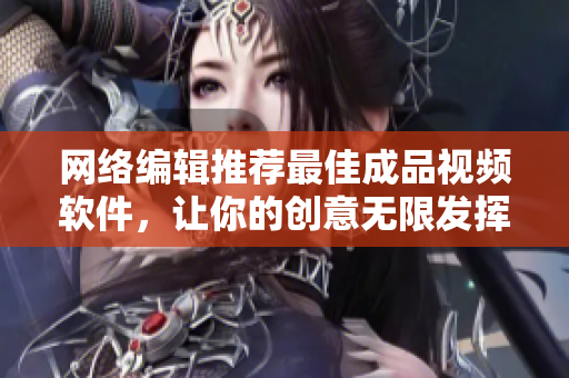 网络编辑推荐最佳成品视频软件，让你的创意无限发挥