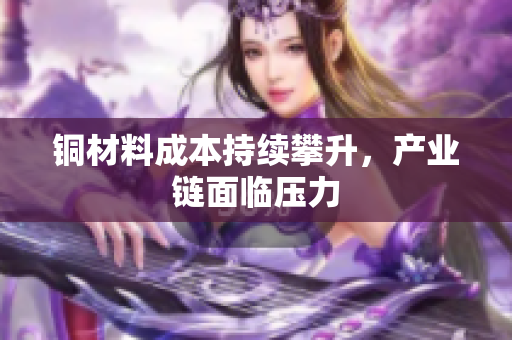 铜材料成本持续攀升，产业链面临压力